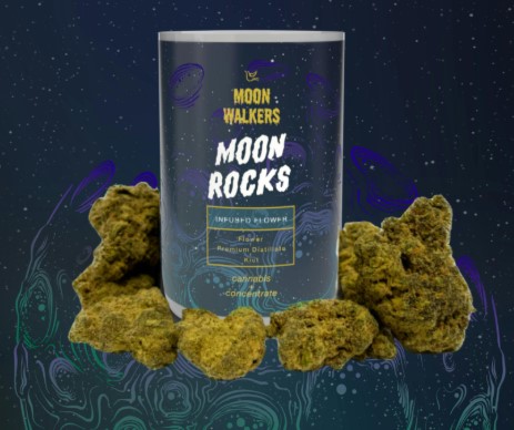 Orange Kush Cake Moon Rocks ( H ) | 1.5g