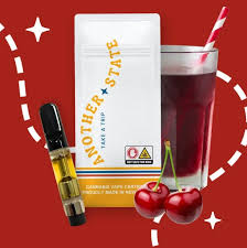 Distillate Vape Cart - Black Cherry Fizz - Another State - REC