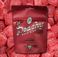 Peachy Hash & Co. - Cherry - 200mg Live Rosin Gummies