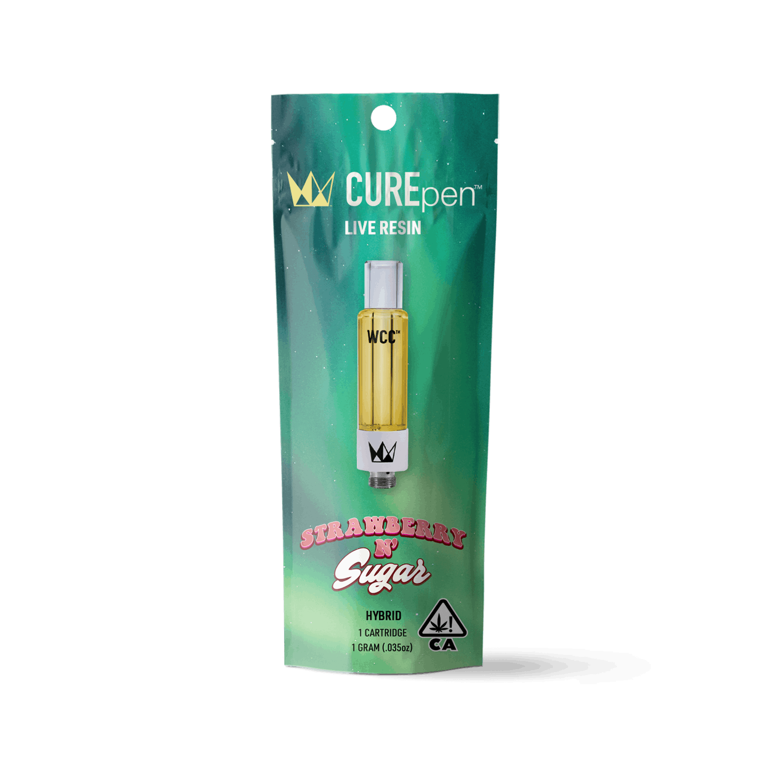 Strawberry N' Sugar Live Resin cart WCC