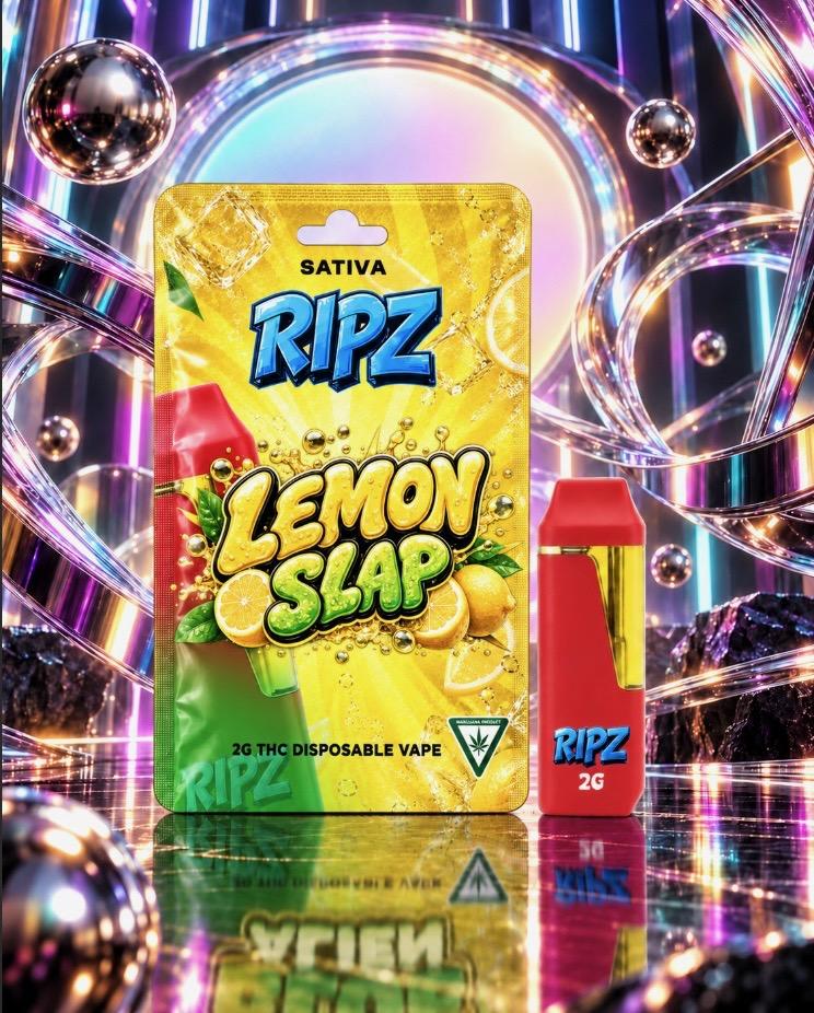 RIPZ | 2G Disposable | Lemon Slap