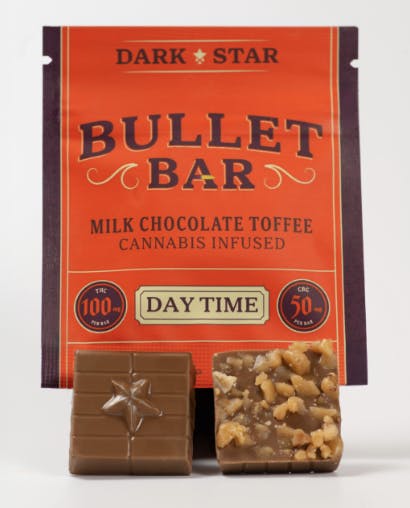 Crunchy Toffee Topped Milk Chocolate