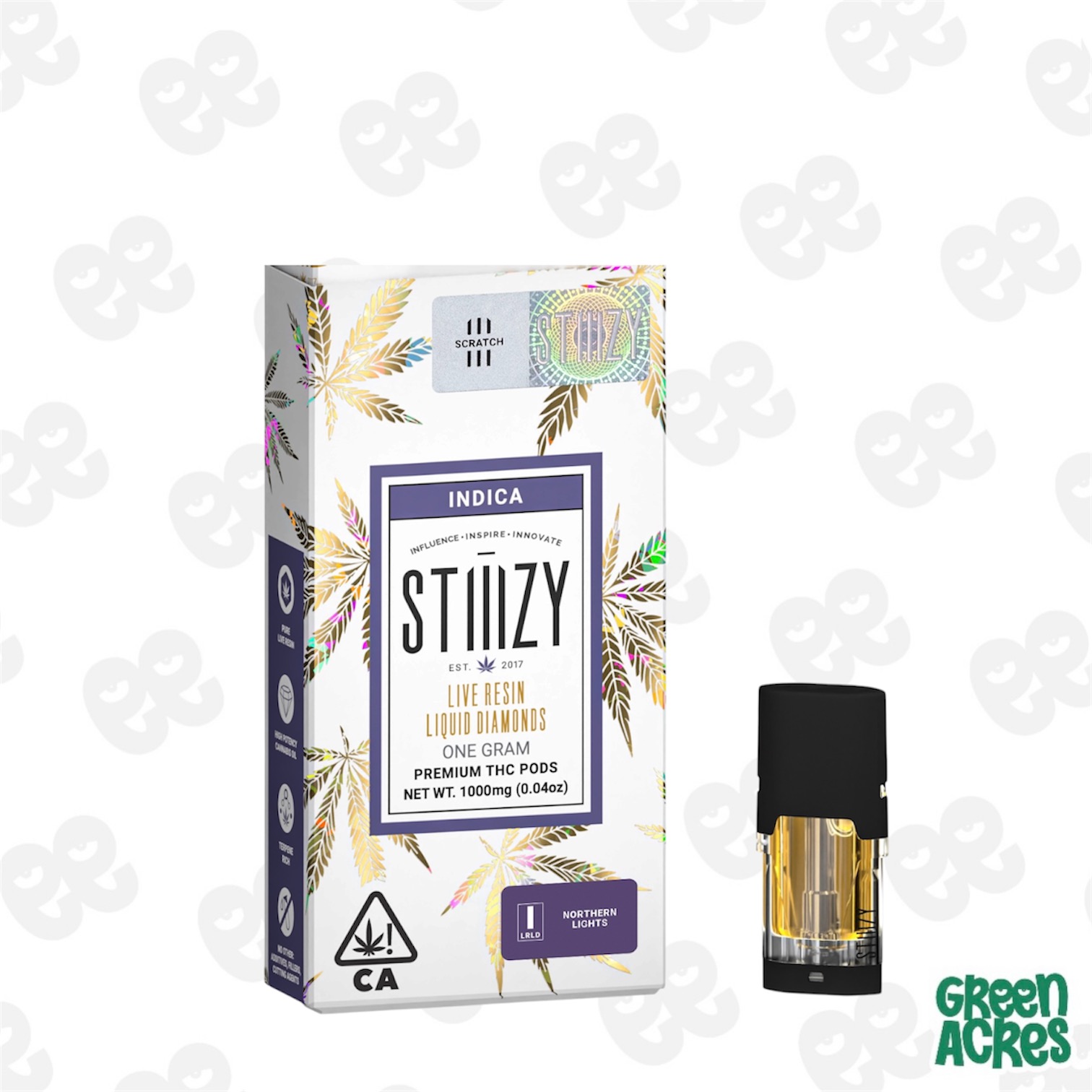 Stiiizy: Northern Lights 1G LQD Pod (I)