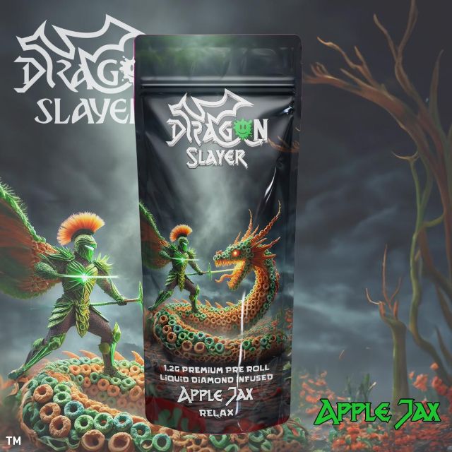 Dragon Slayer - Infused Preroll - 1.2g - Apple Jax