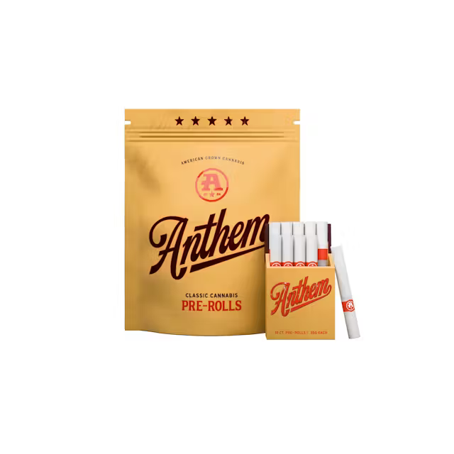 Anthem - Indica -  Pre-Roll (10 Pack)