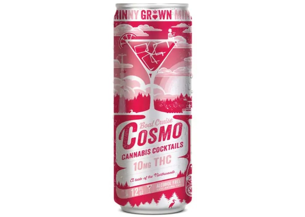 Minny Grown | Boat Cruise Cosmo | 10mg THC 12oz
