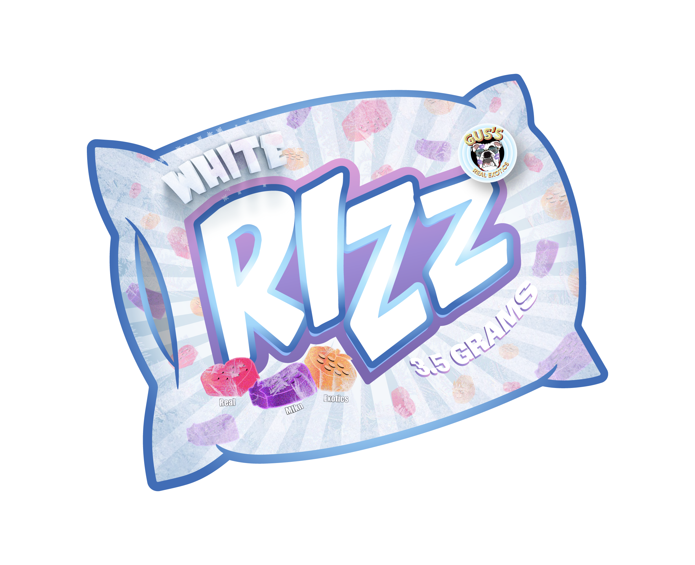 Gus Prepack 8th White Rizz