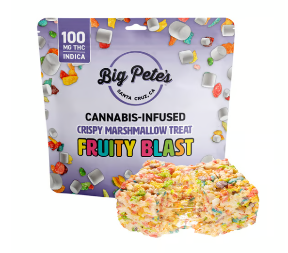 Big Pete's - Fruity Blast Crisped Rice Treat 100MG