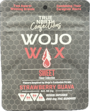 True North x Wojo | 200mg Rosin Gummies | Strawberry Guava