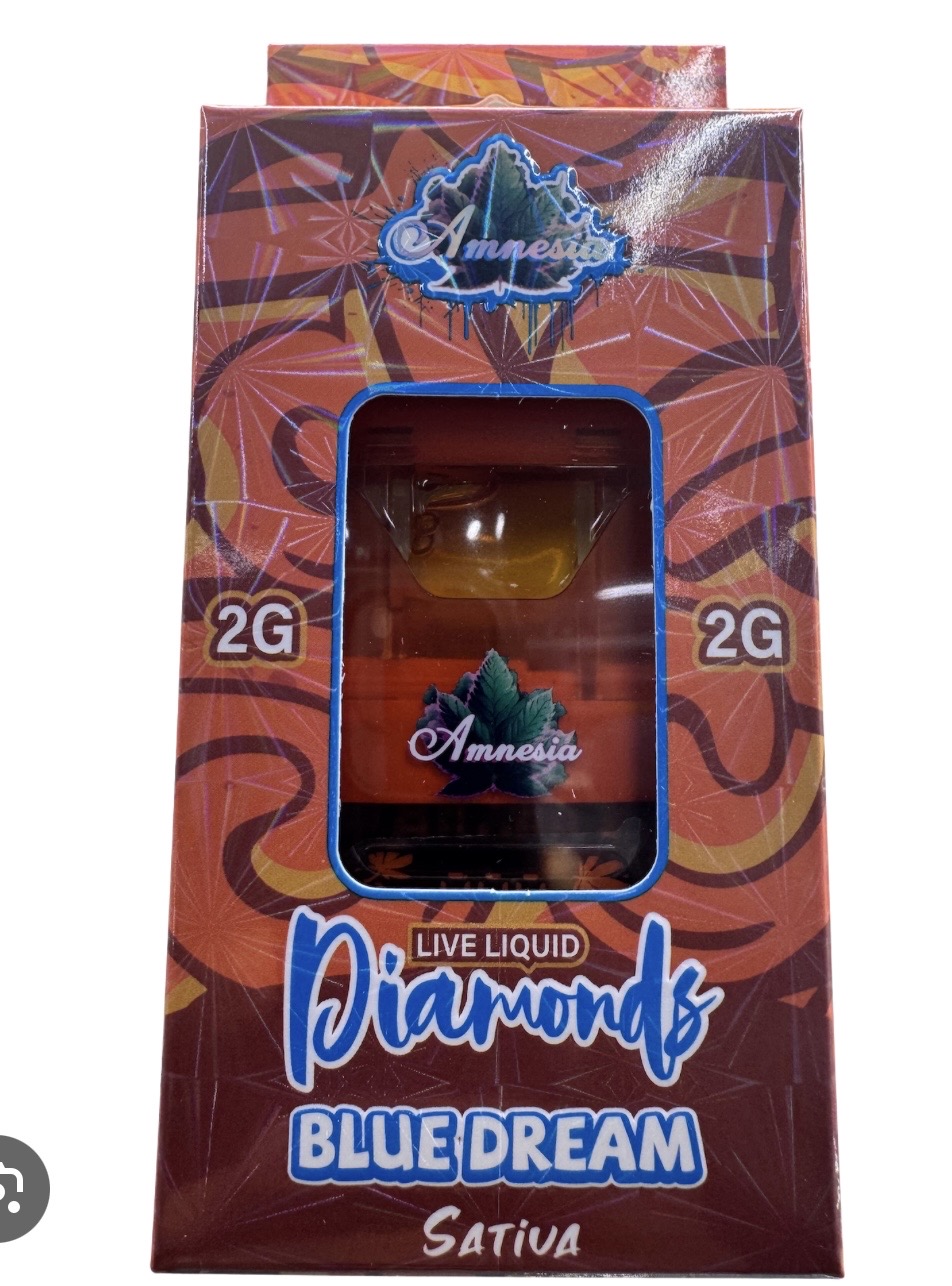 Amnesia Liquid Diamond Disposable Blue Dream