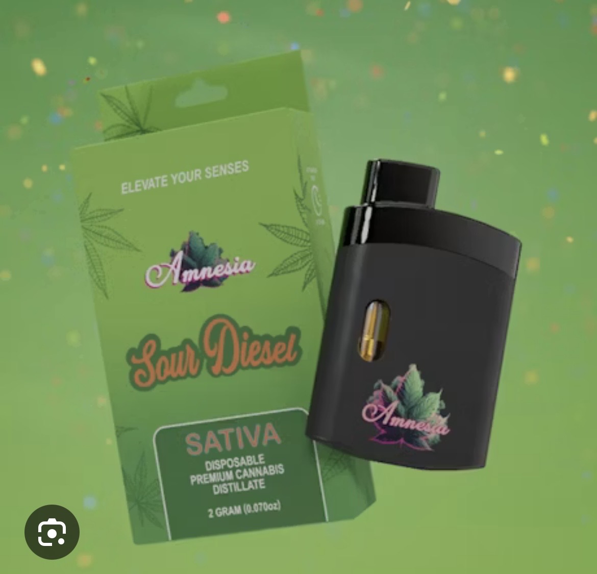 Amnesia Liquid Diamond Disposable Sour Diesel