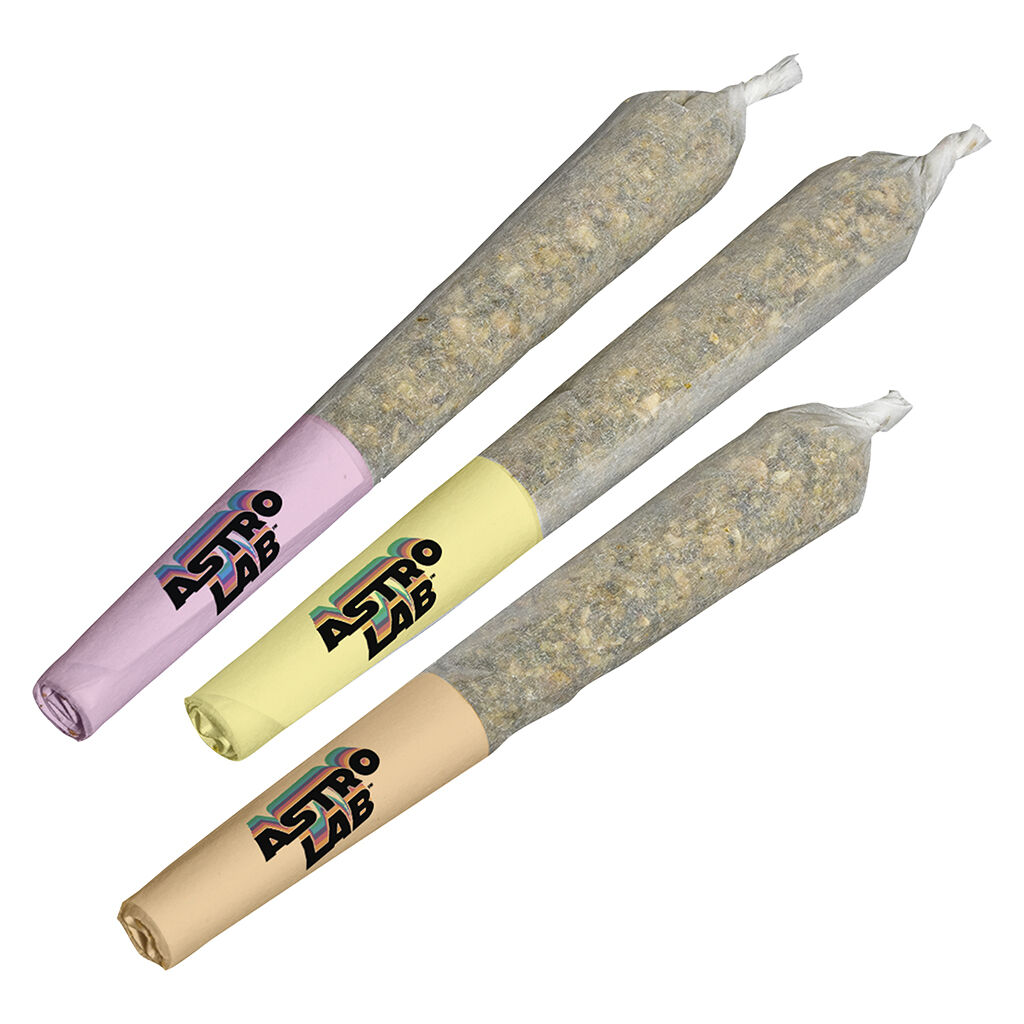 Astrolab - Astro Sampler 3-pack Live Rosin Infused Pre-Roll - Sativa - 3x0.5g