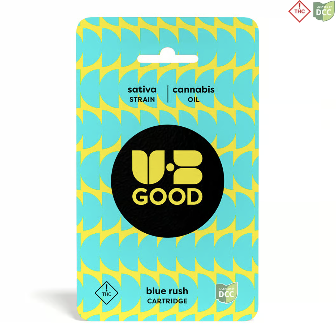 UB GOOD | Blue Rush (Distillate) Disposable | 0.5g | Sativa