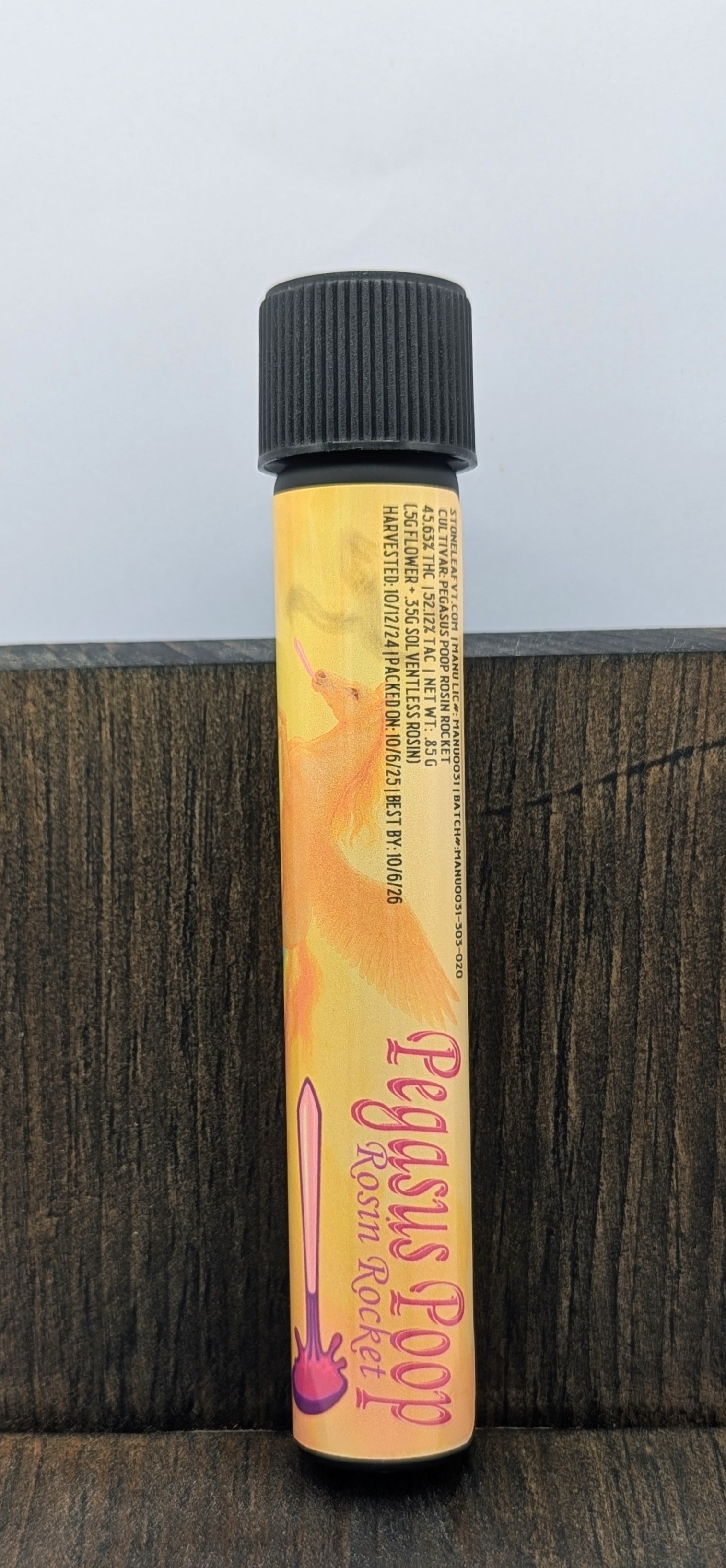 Pegasus Poop - Rosin Rocket - Stone Leaf