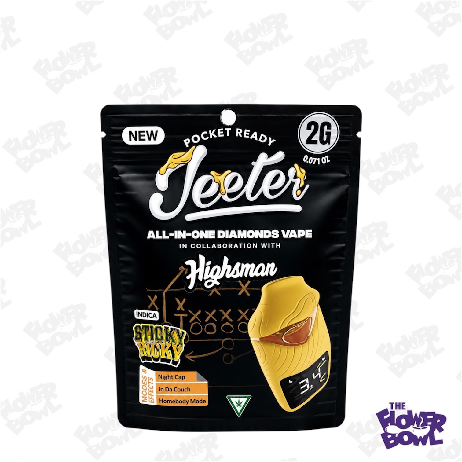 Jeeter: Highsman Sticky Ricky XL 2G AIO
