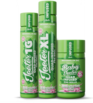 Watermelon ZKZ Baby Jeeter Infused Pre-Roll 5-pack | 2.5g
