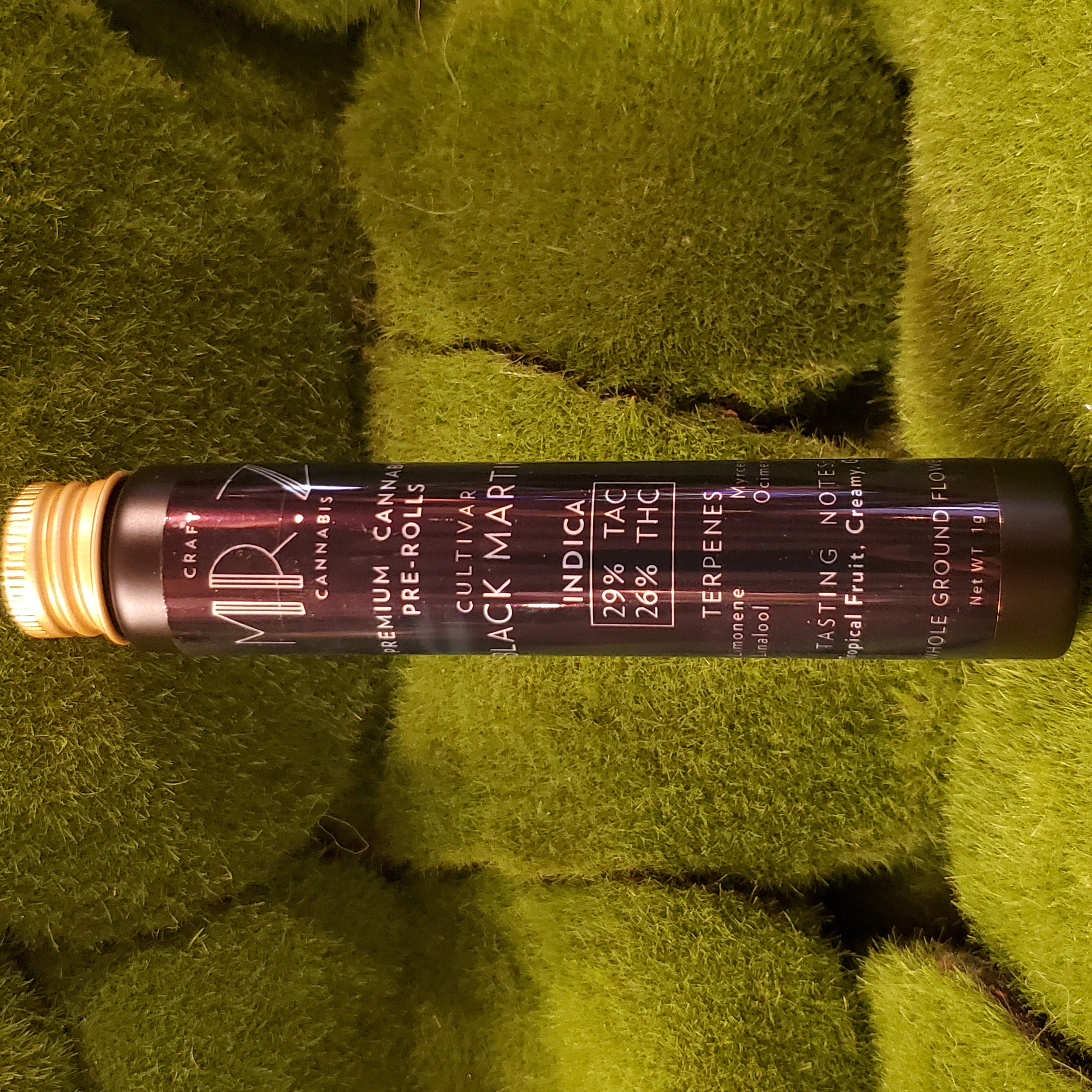 Pre Roll Single | Black Martini
