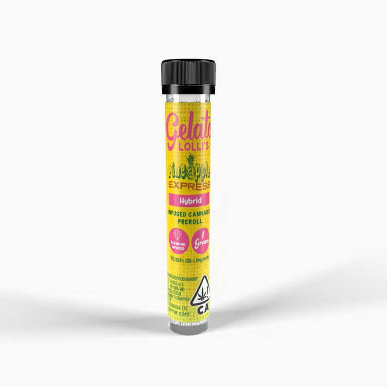 Gelato Lollis - Pinapple Express - 1.2G Infused Preroll