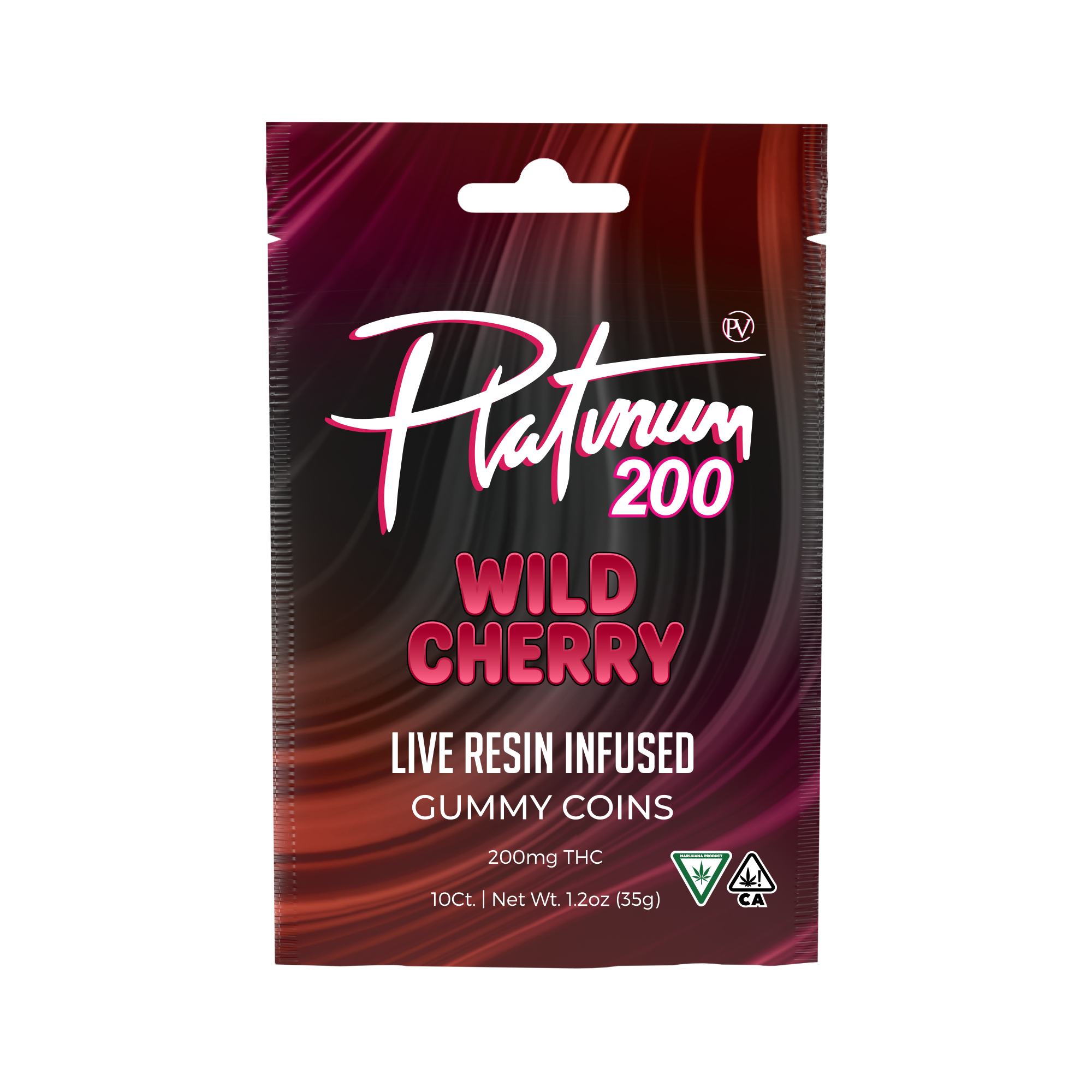 200mg Live Resin Gummies | Cherry