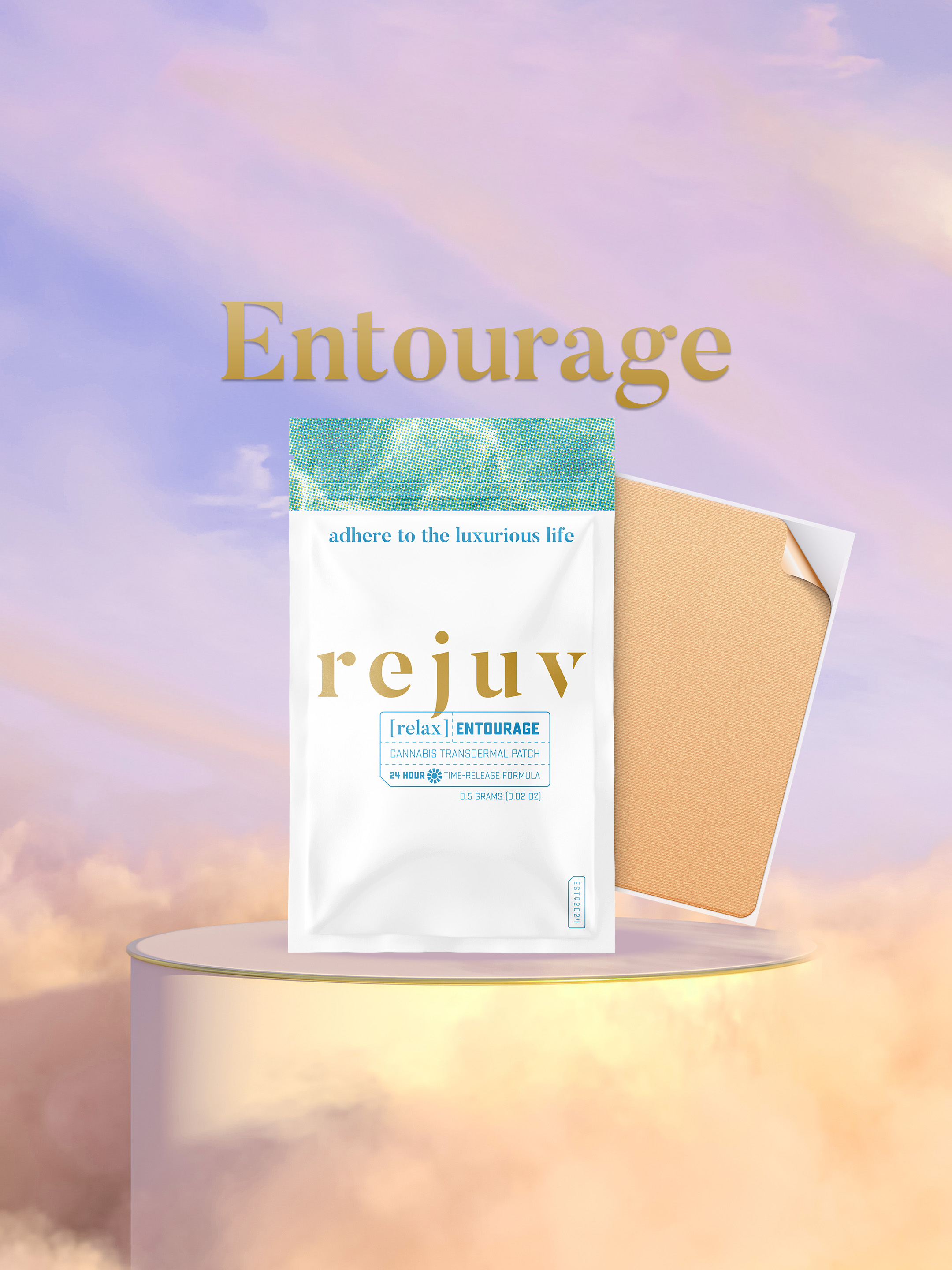 Entourage Patch Thc 15mg Cbd