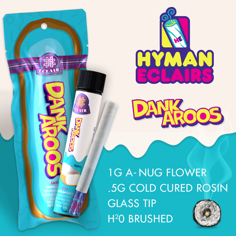 Hyman Mini Eclairs Infused Donut - Dankaroos