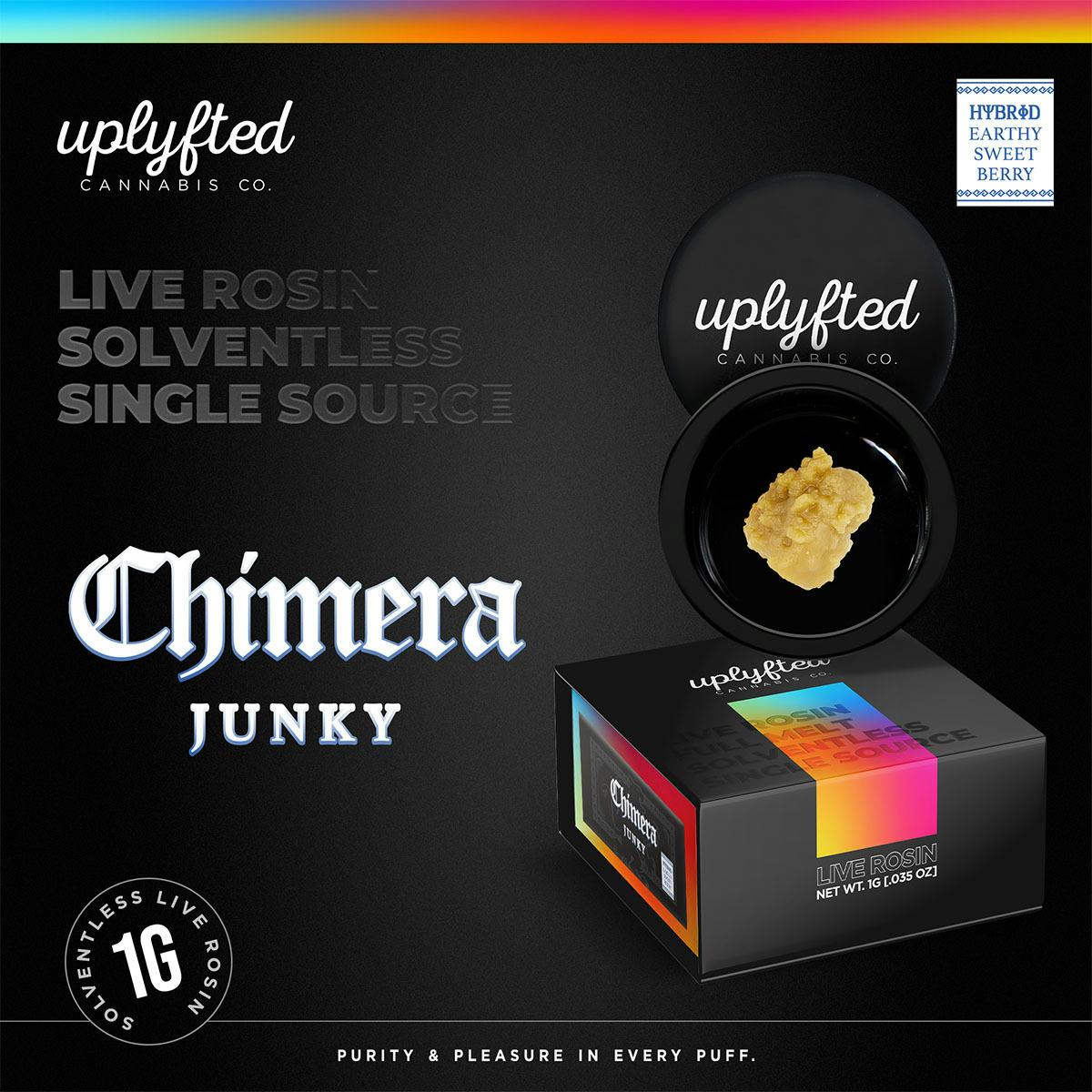 Chimera Junky 1G Live Rosin