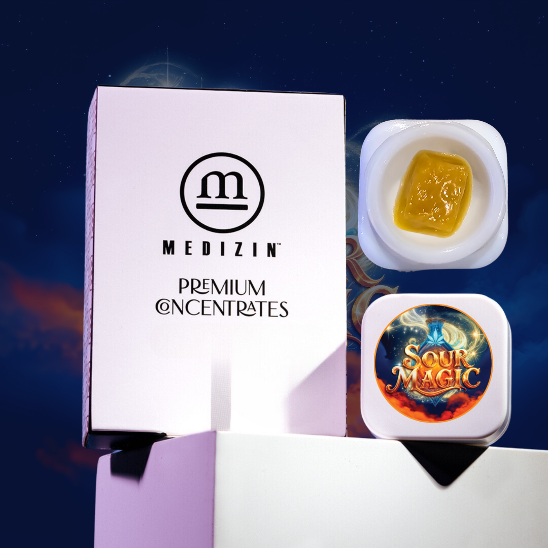 Medizin Sour Magic 1g Live Resin Badder