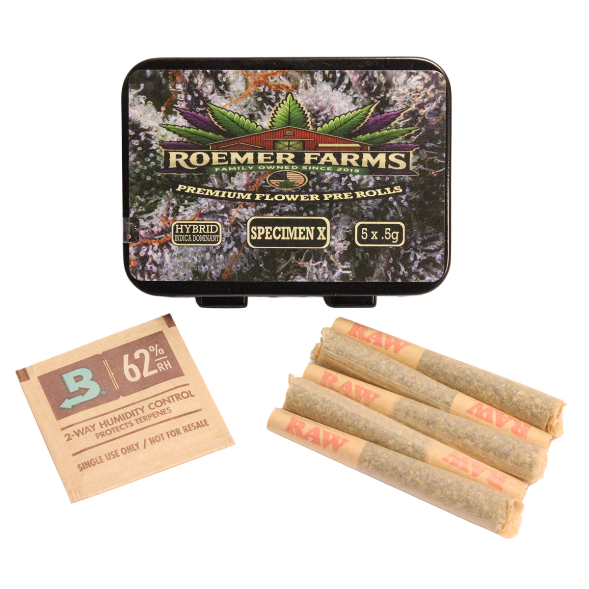 Specimen X | Pre-Roll | 5pk | 2.5g