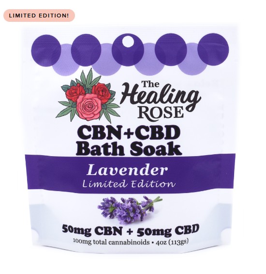 Lavender CBN+CBD Bath Soak | 4oz