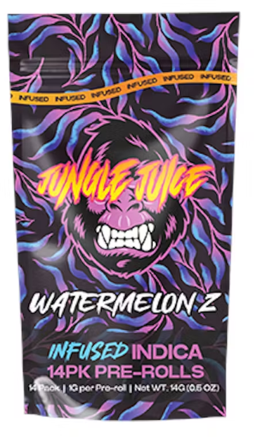 Jungle Juice - Watermelon Z (I) - 14 x Infused Prerolls