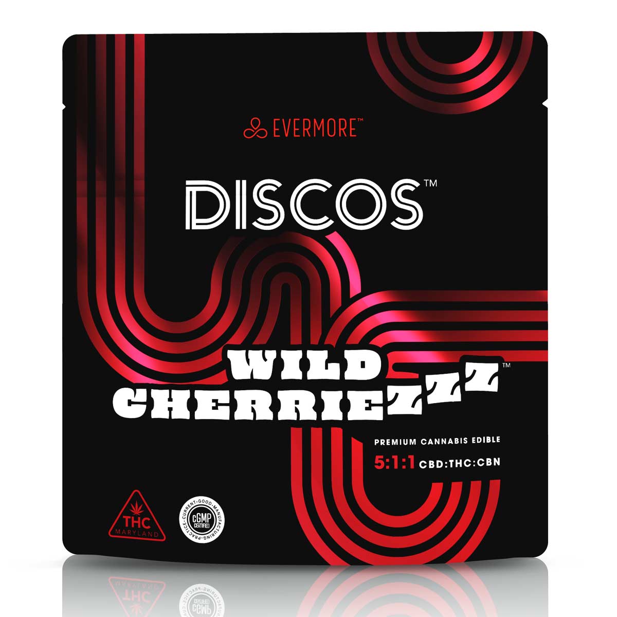 5:1:1 (CBD:THC:CBN) Wild Cherriezzz Discos - 100mg