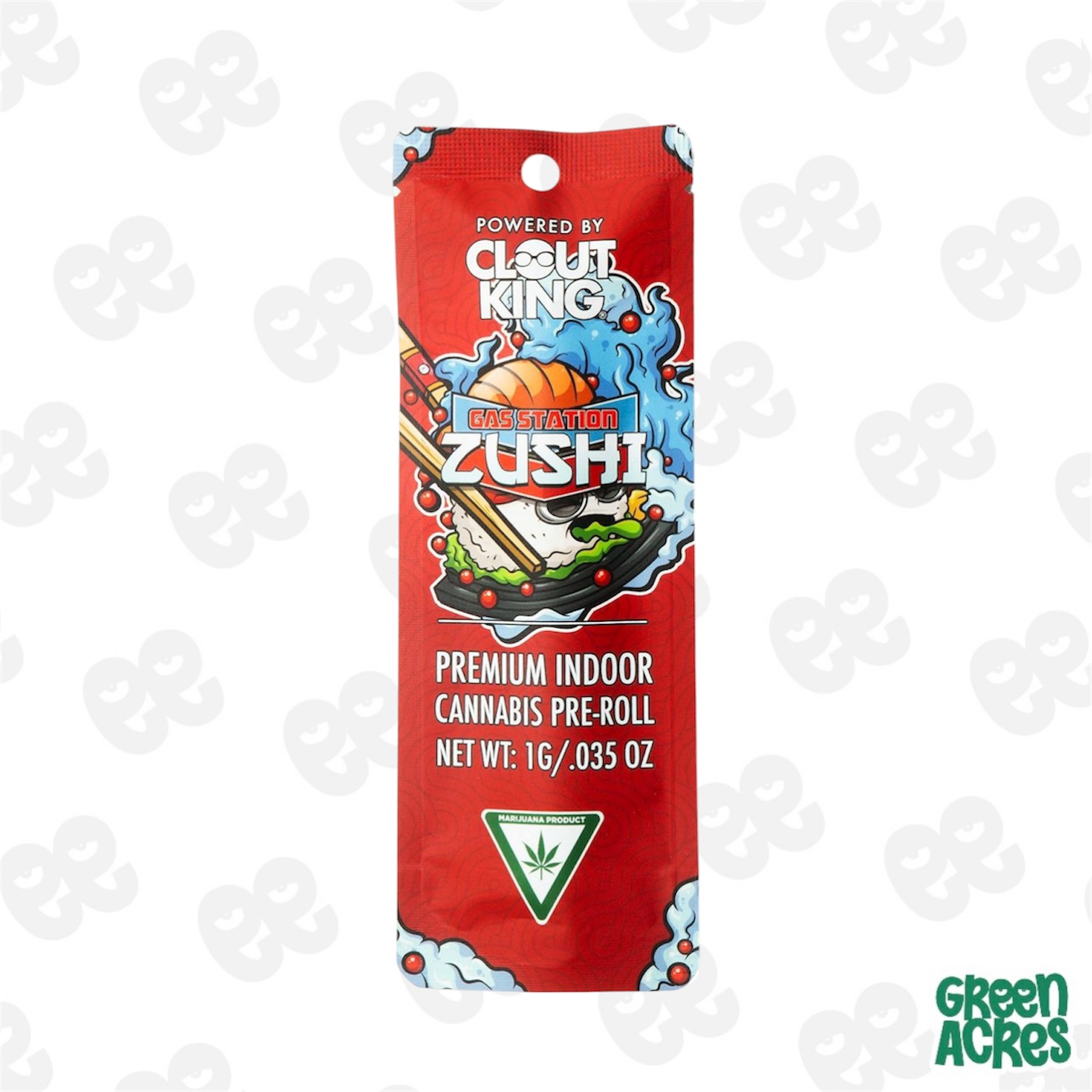 Clout King: Gas Station Zushi 1G Preroll