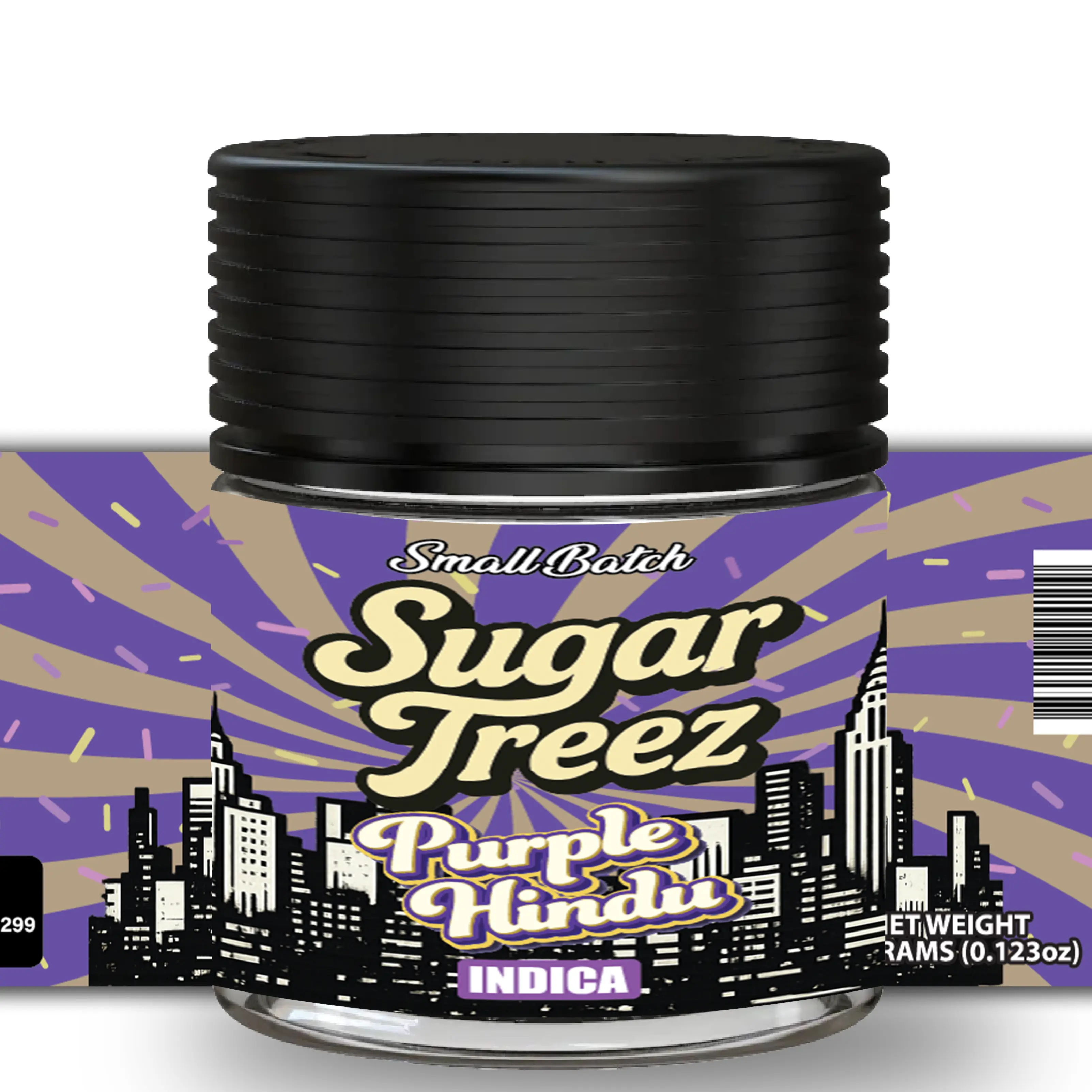 SUGAR TREEZ - PURPLE HINDU - 3.5G INDICA