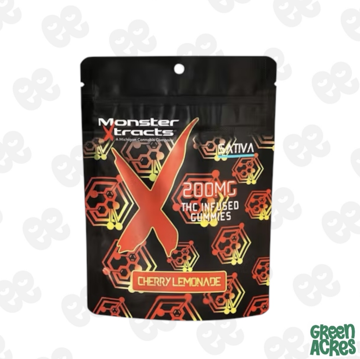 Monster X: Cherry Lemonade 200MG Gummies
