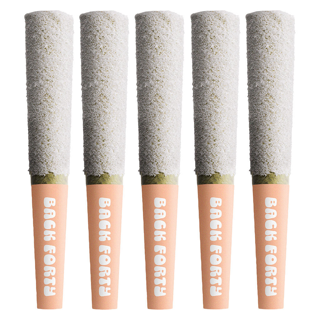 Frosted Icicles Peach Lemonade Diamond-Coated Infused Prerolls 5x0.5g