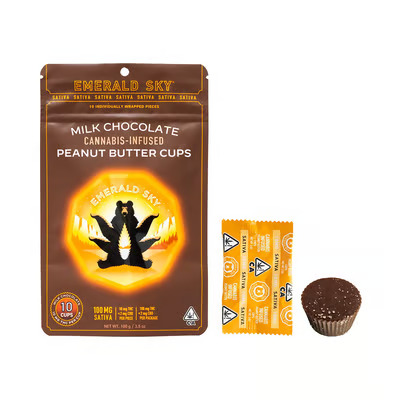 Sativa Milk Chocolate PB Cup 10ct
