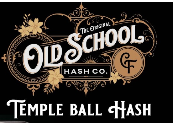 Old School Hash Co. Temple Ball   Electric Cherry