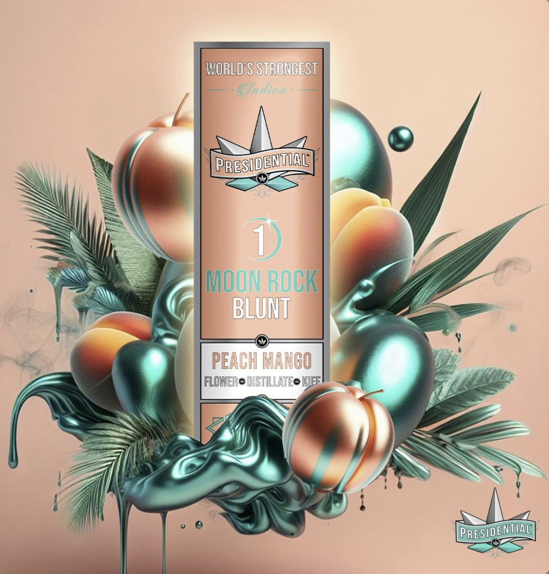 AU Presidential: Peach Mango 1G Moon Rock Preroll