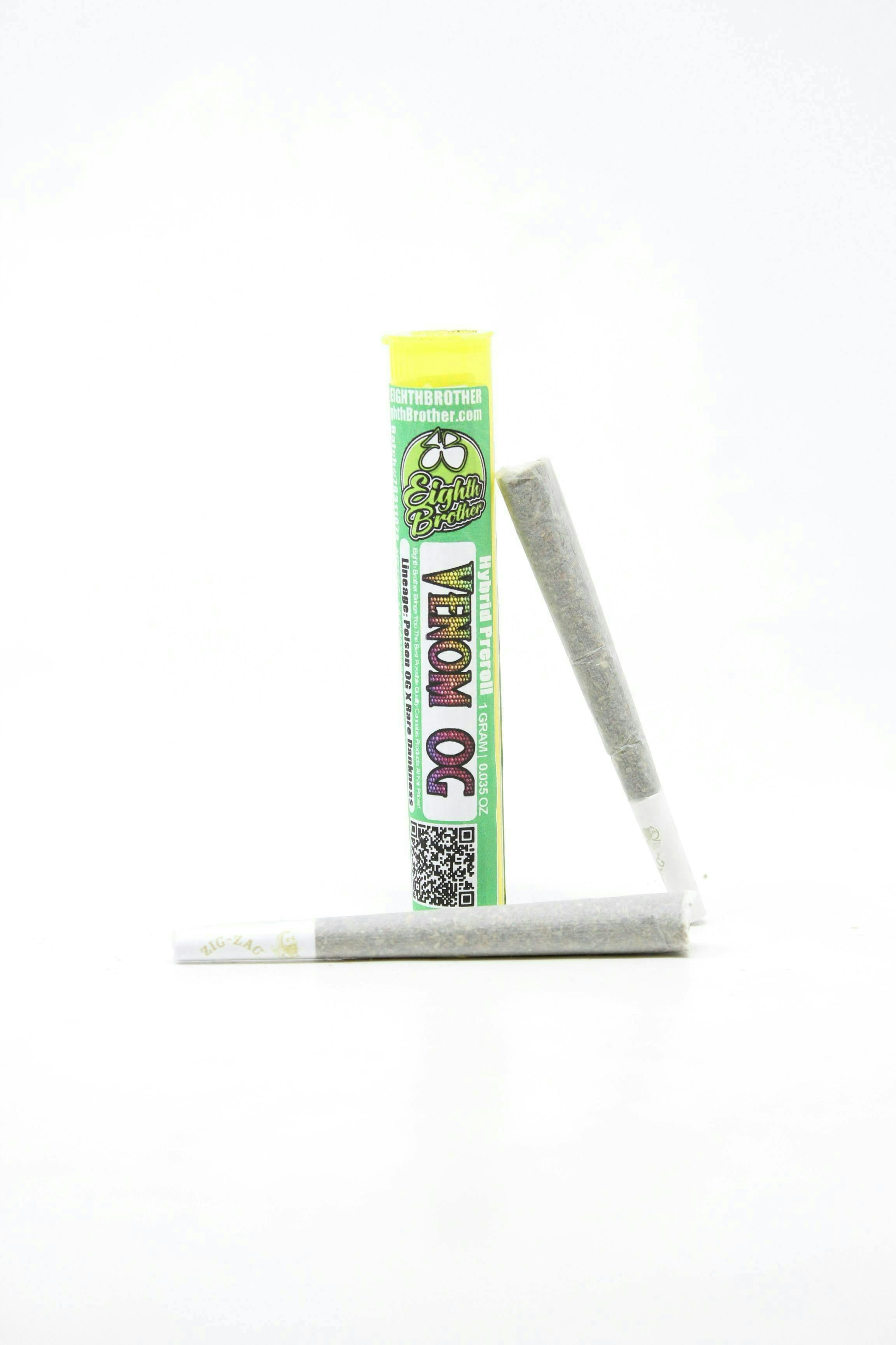EighthBrother - 1g Venom OG Preroll