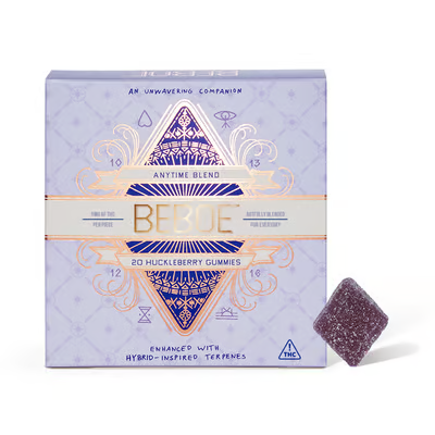 Huckleberry | Anytime | Gummies | 100MG