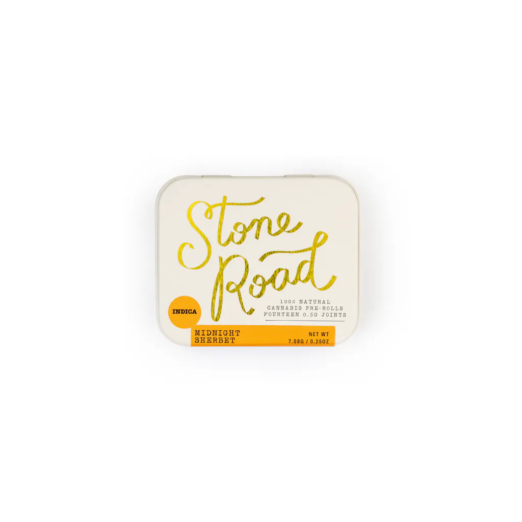 Stone Road - Midnight Sherbet Infused Pre-rolls 14pk - 7g