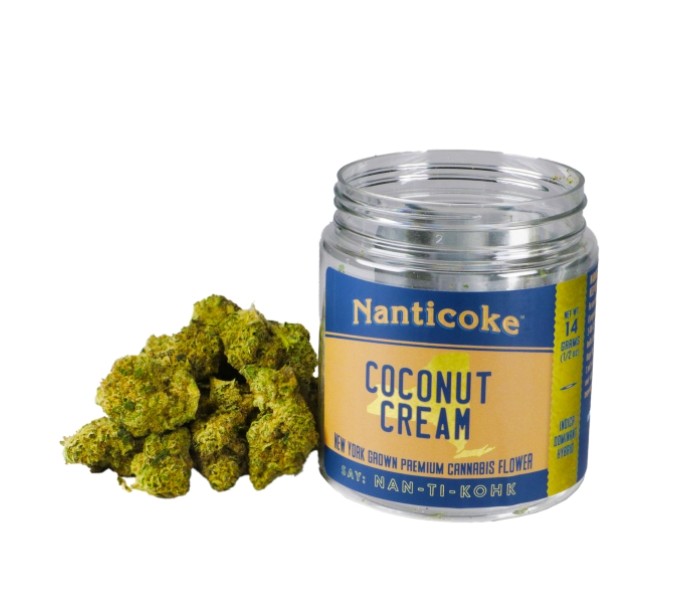 Coconut Cream | Indica Jar Flower HALF OUNCE