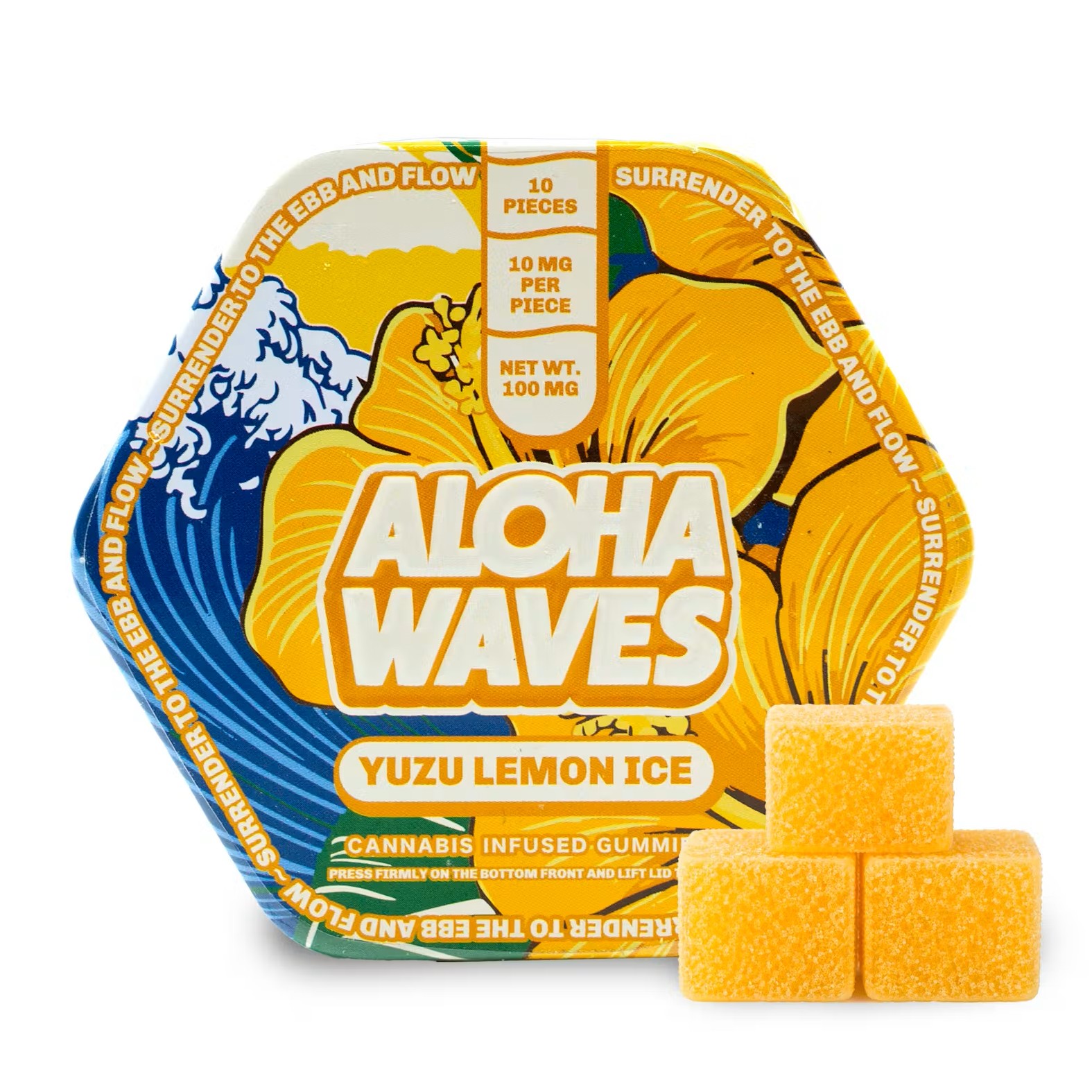 Yuzu Lemon Ice | 10 Pack Gummies | 100mg