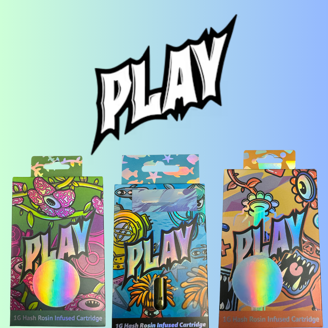 Cartridge | Hash Infused | Strawberry Runtz | 1g | Play