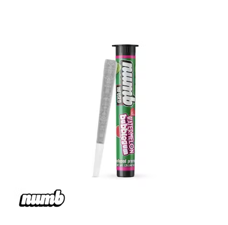 NUMB INFUSED PREROLL | WATERMELON BUBBLEGUM