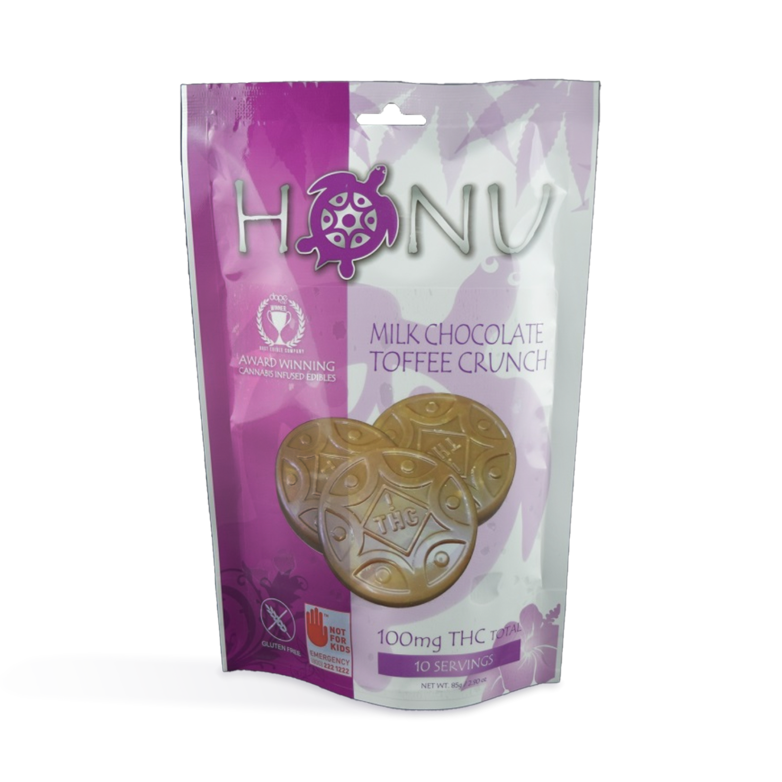 Milk Chocolate Toffee Crunch 10-pack | 100mg