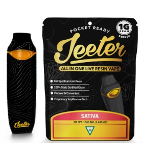 Jeeter Amnesia Haze All In One Live Resin Vape
