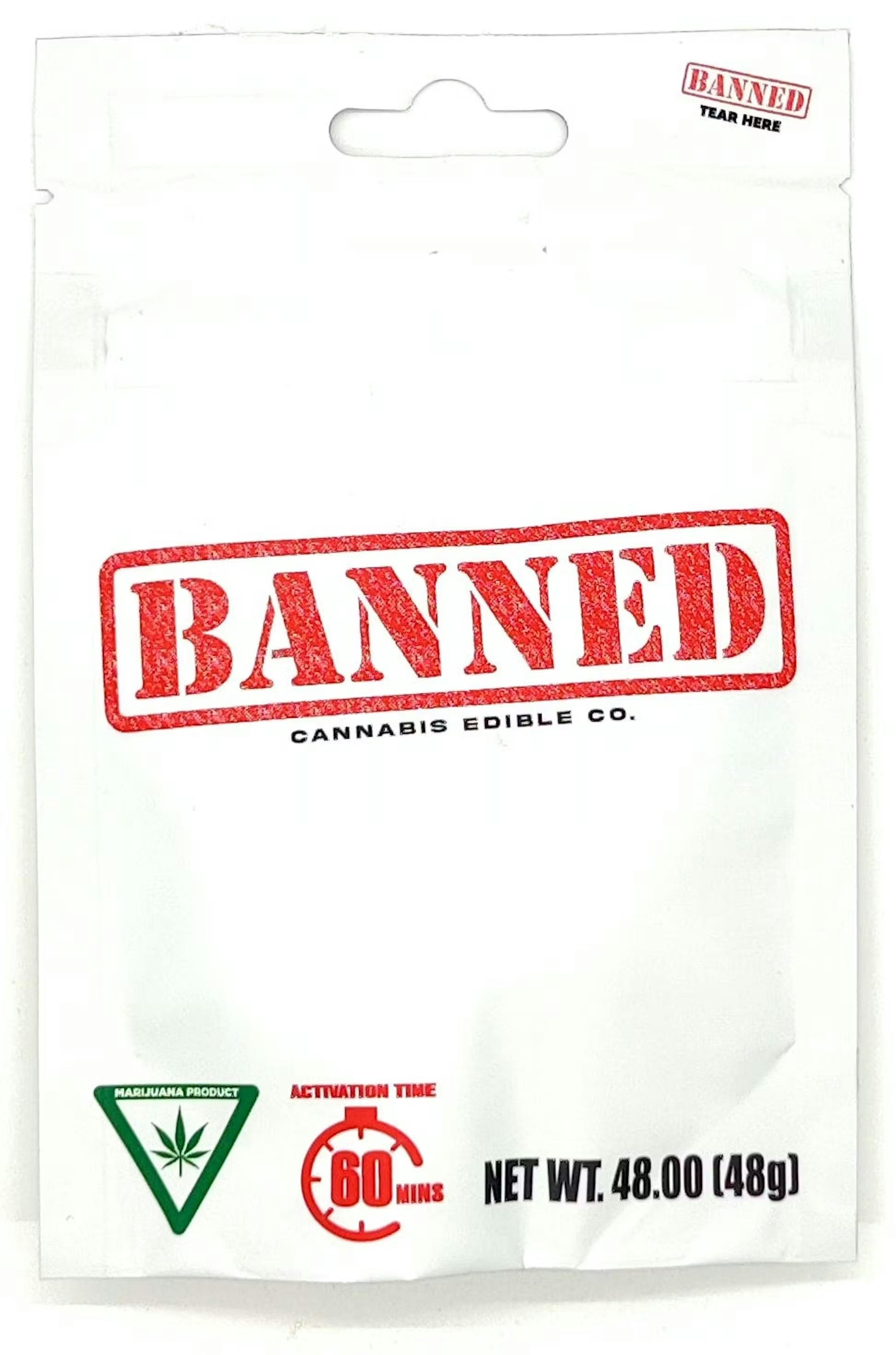 Banned | 200mg Gummies | 4pk | Watermelon