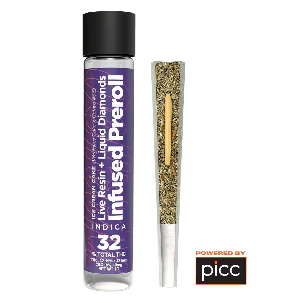 Cake Live Resin Infused Preroll