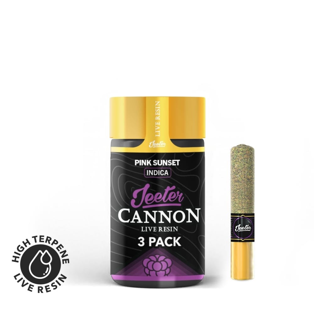 INFUSED PREROLL (LIVE RESIN) - 3PK - INDICA - PINK SUNSET